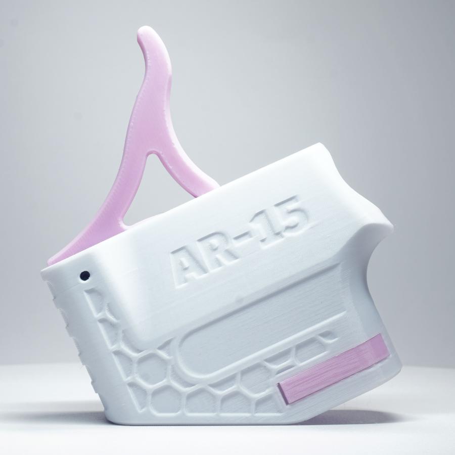 Trident Apex AR-15 Speed Loader - White & Pink