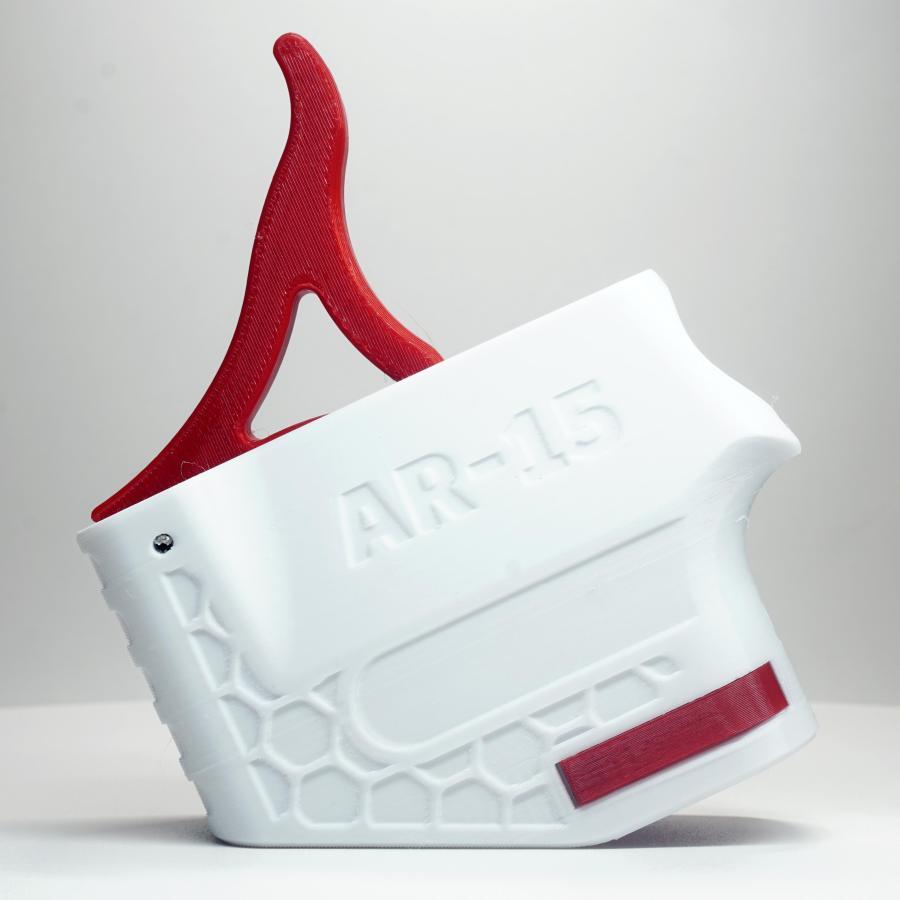 Trident Apex AR-15 Speed Loader - White & Red