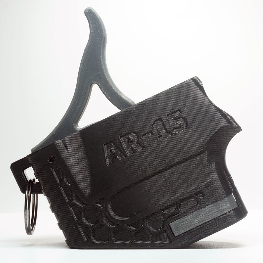 Trident Apex AR-15 Speed Loader - Black & Gray - With keyring
