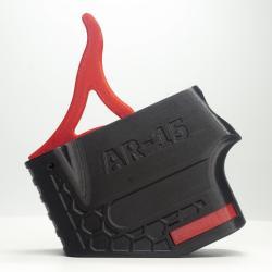 Trident Apex AR-15 Speed Loader - Black & Red
