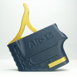 Trident Apex Carbon AR-15 Speed Loader - Midnight Blue / Gold