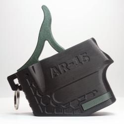 Trident Apex AR-15 Speed Loader - Black & Army Green- With keyring