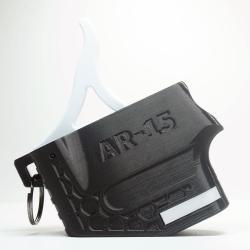 Trident Apex AR-15 Speed Loader - Black & White - With keyring
