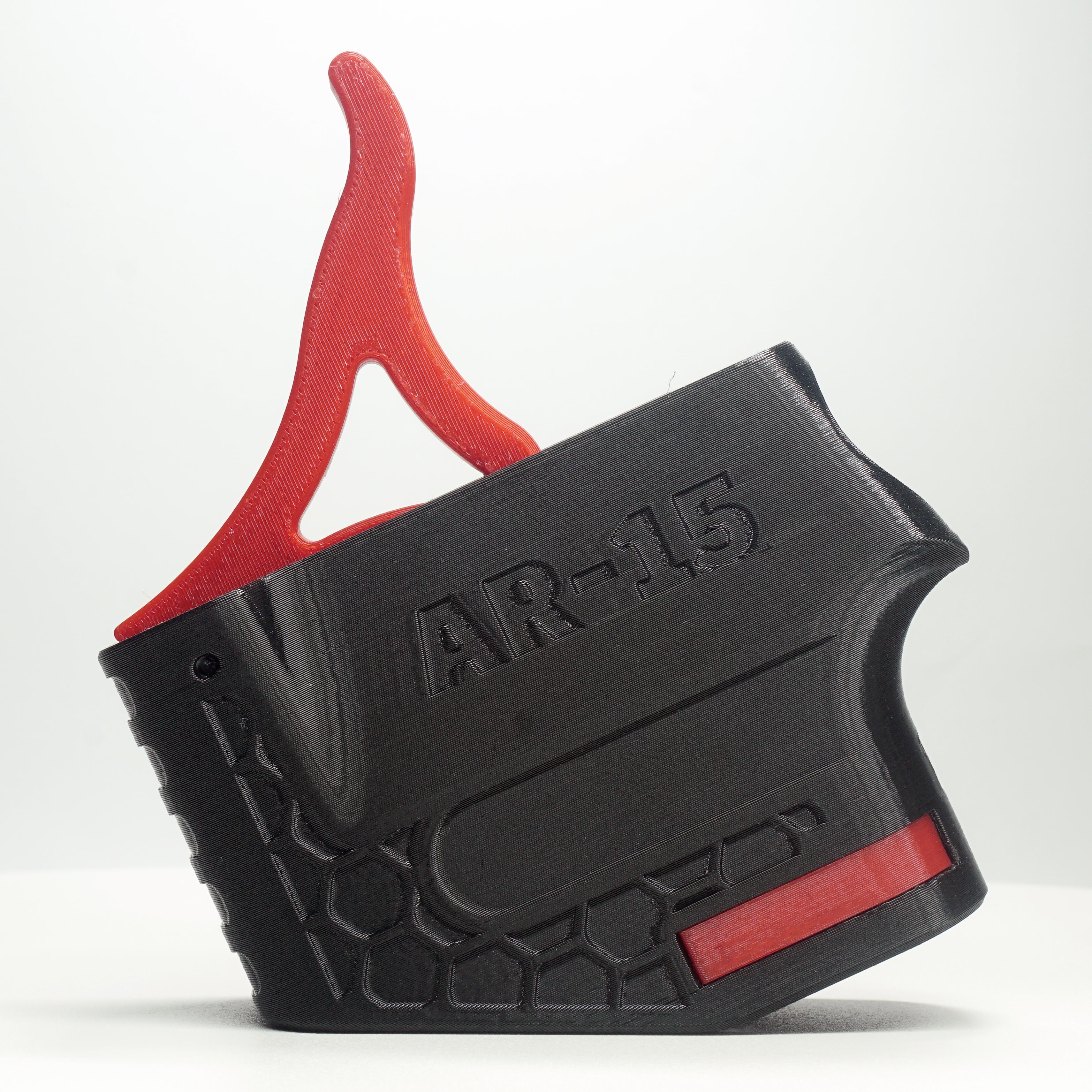 AR-15 Speed Loader - Trident Apex Black & Red